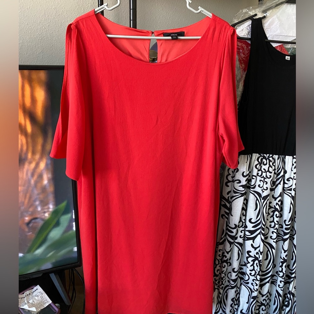 Red dress